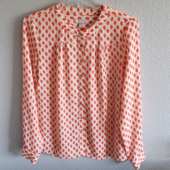 Banana Republic Tops - Banana Republic Polka Dot Blouse